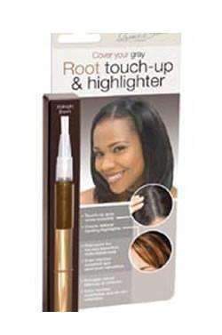 Cover Your Gray Root Touch-up & Highlighter - Midnight Brown - Beautiful Black Hair