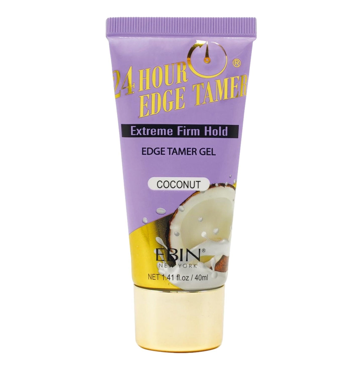 EBIN 24 Hour Extreme Firm Hold Edge Tamer Gel - Coconut