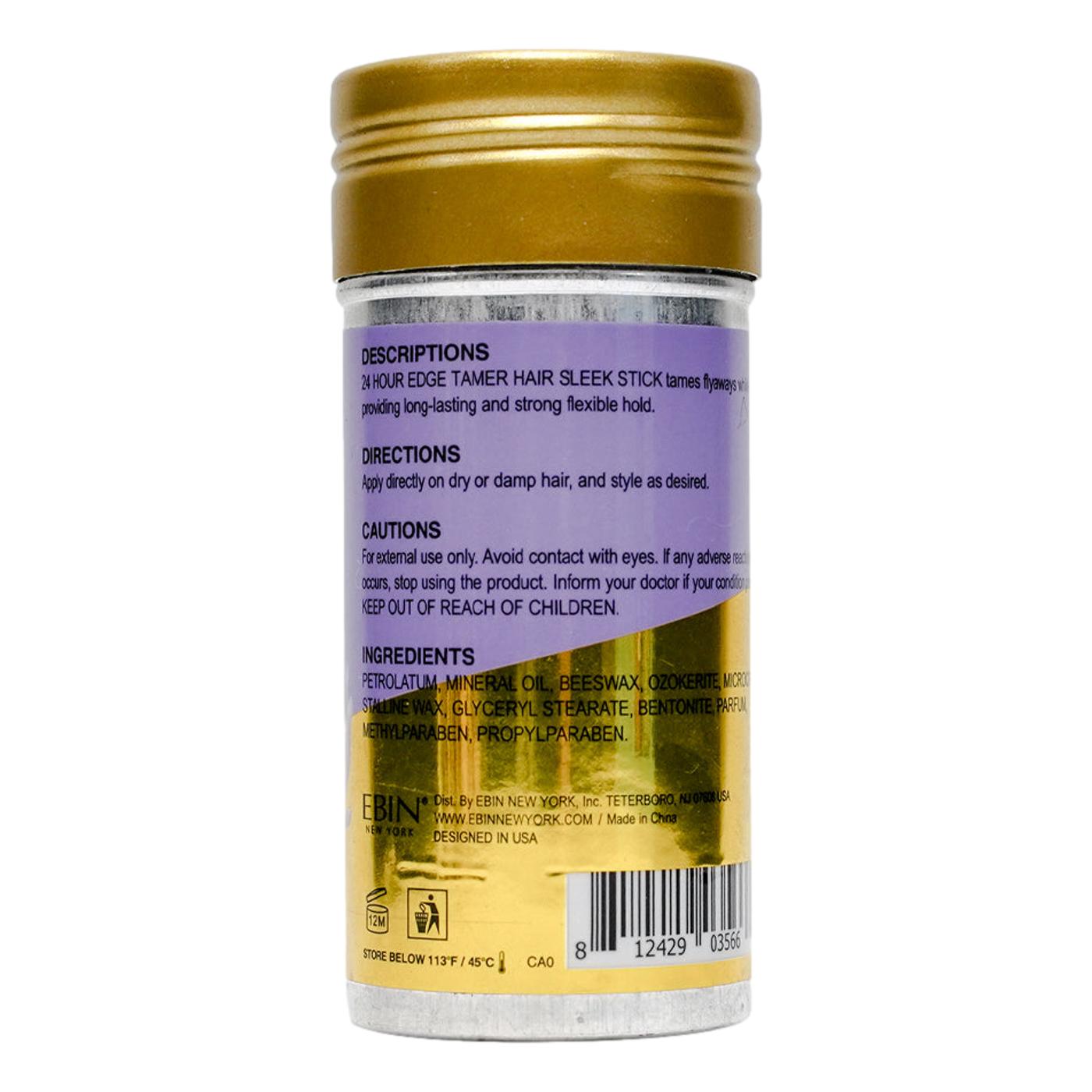 EBIN 24 Hour Edge Tamer Hair Sleek Wax Stick - Acai Berry