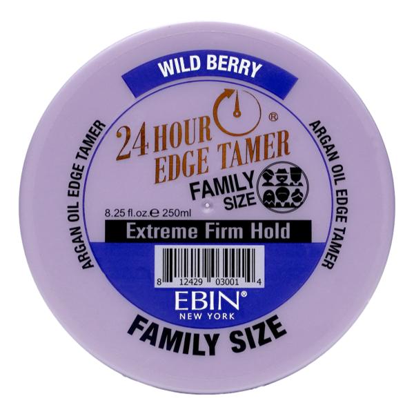 EBIN 24 Hour Edge Tamer Extreme Firm Hold - Wild Berry Family Size 8.25oz