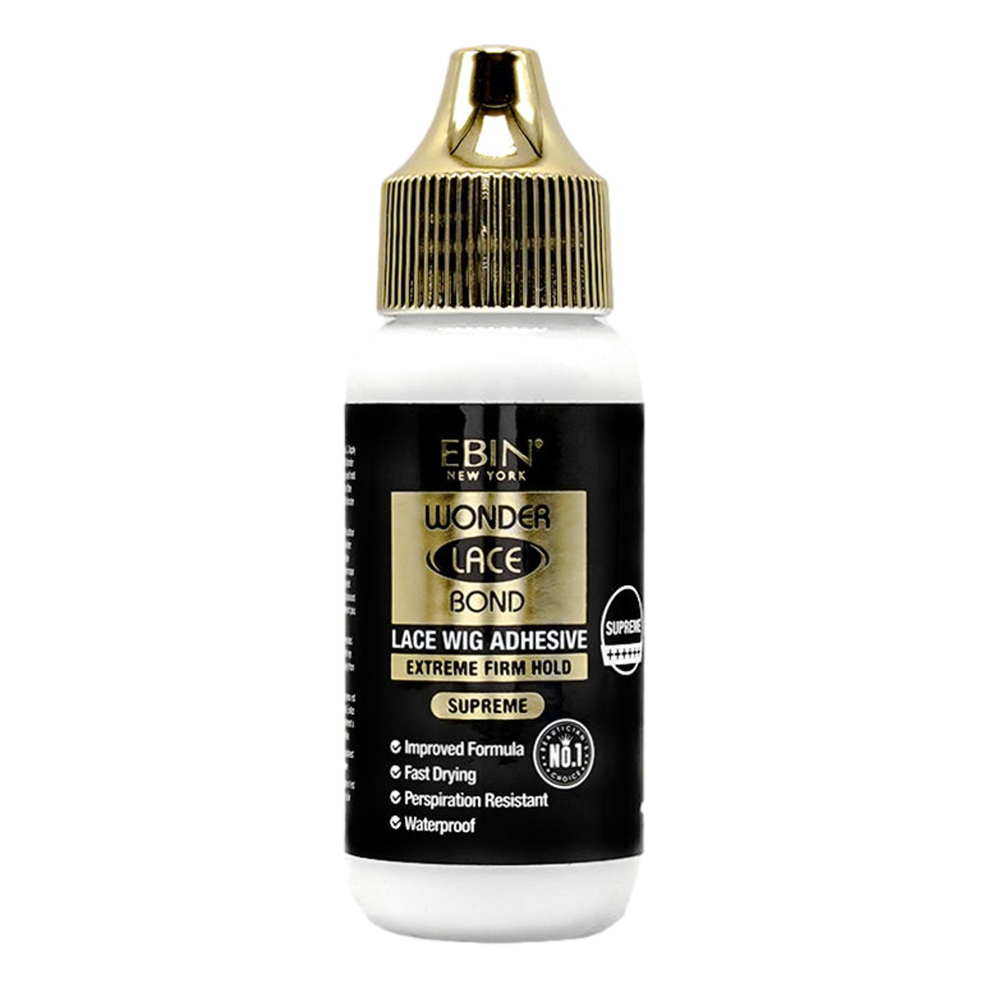 EBIN Wonder Lace Bond Lace Wig Adhesive - Extreme Firm Hold Supreme 3.04oz