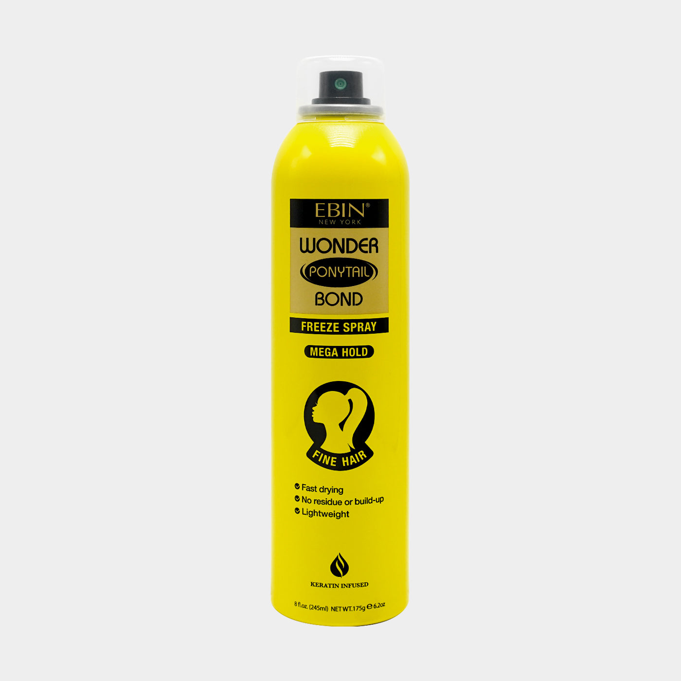 EBIN Wonder Ponytail Bond Freeze Spray - Mega Hold
