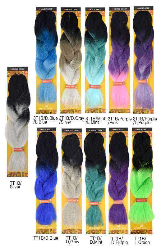 Magic Gold Charm Braid 38"