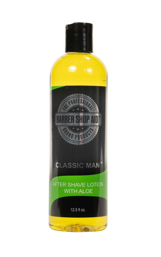 Barber Shop Aid Classic Man After Shave Lotion w/Aloe