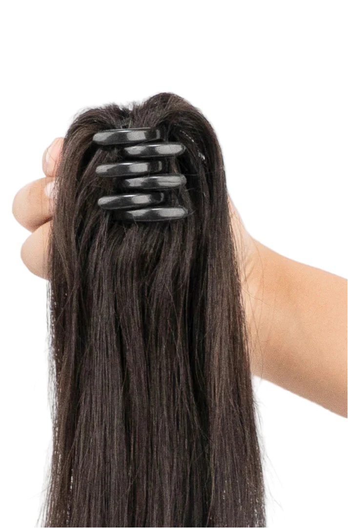 Magic Gold Small Afro Clip On Ponytail