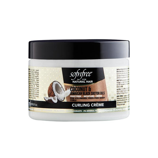 Sofn'free For Natural Coconut & Jamaican Black Castor Oils Curling Crème - Beautiful Black Hair