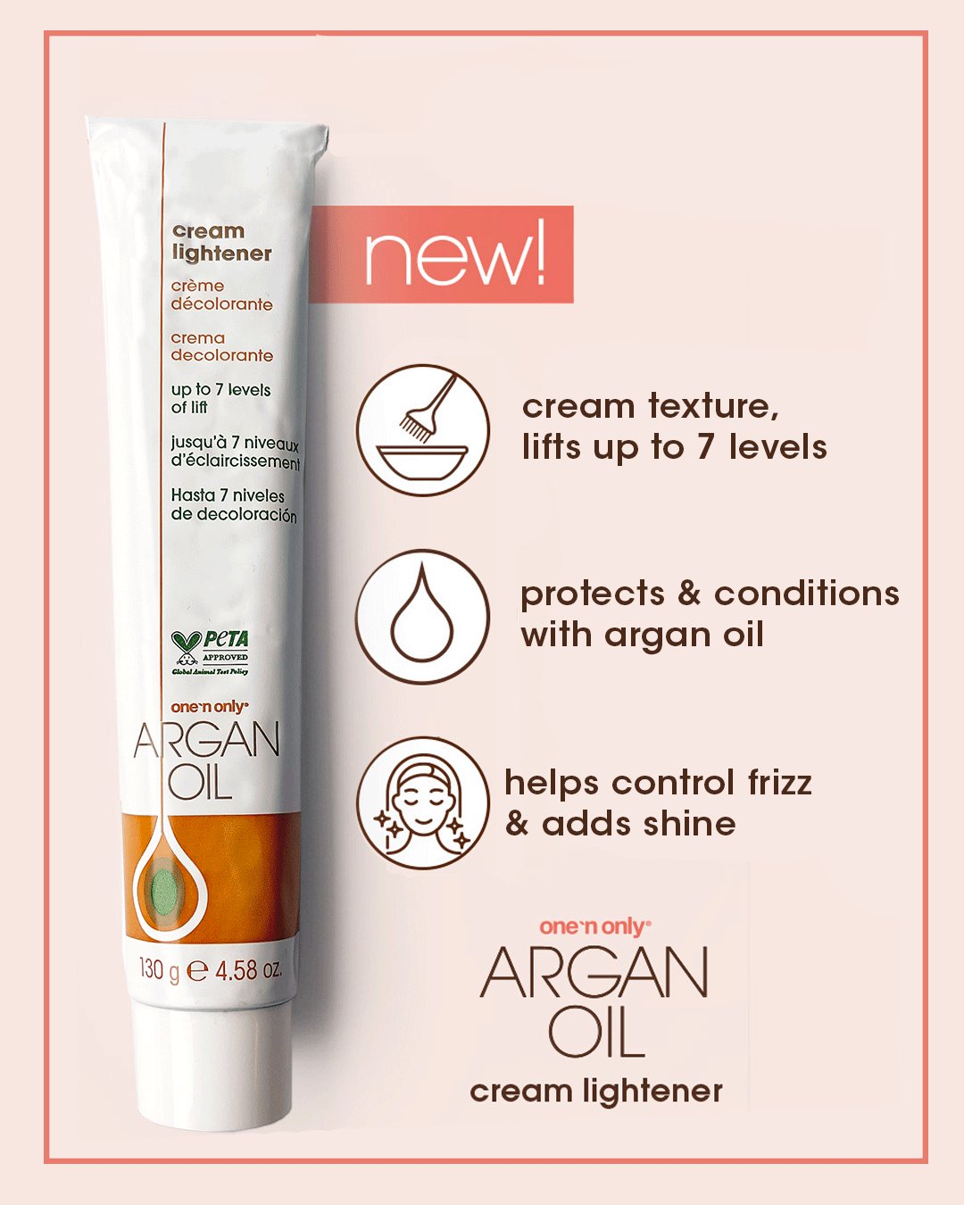 One 'n Only Argan Oil Cream Lightener