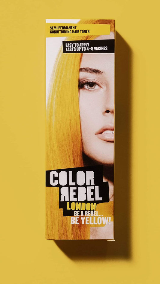 Color Rebel London Semi-Permanent Conditioning Hair Toner - Be Yellow
