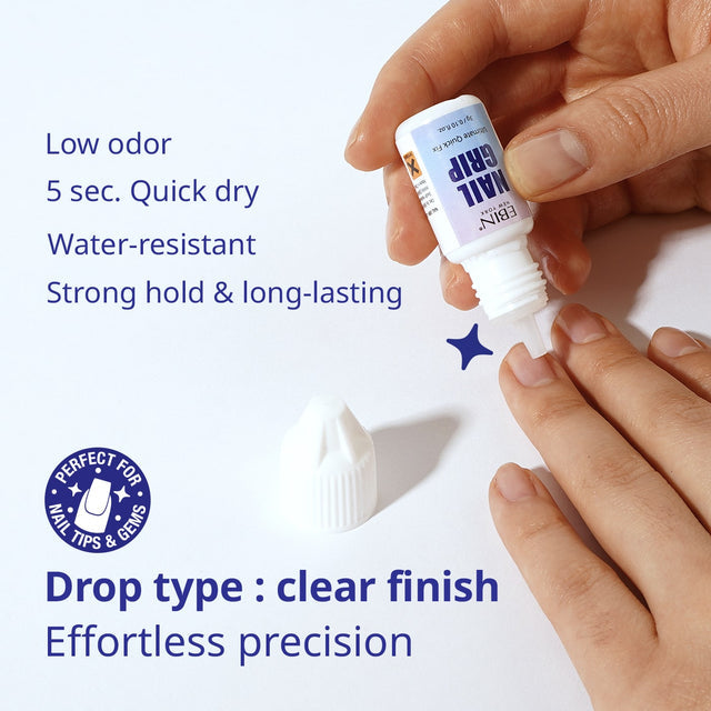 EBIN Nail Grip Ultimate Quick Fix Nail Glue