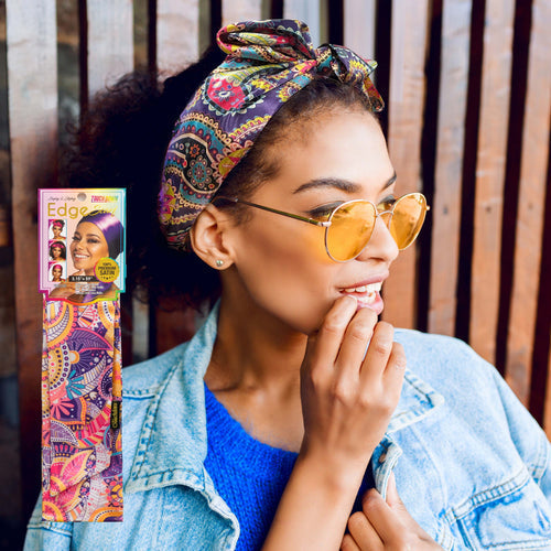 Touch Down Edge Scarf - Neon Yellow