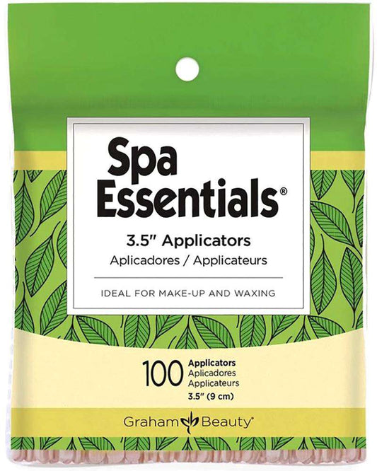 Graham Beauty Spa Essentials Birchwood Eye/Lip Wax Applicator - Beautiful Black Hair