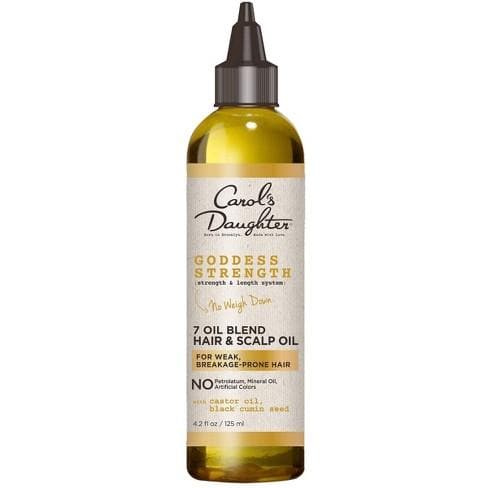 Carol's Daughter Goddess Strength Hair & Scalp Oil (4.2oz) - Beautiful Black Hair