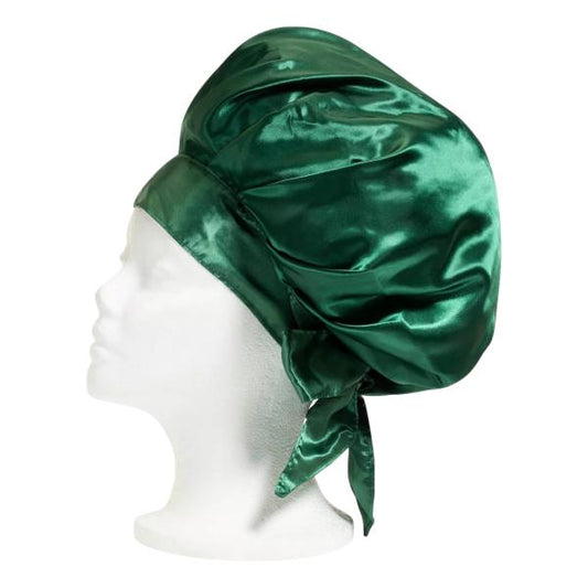 Cantu Satin Tie Bonnet With Scarf