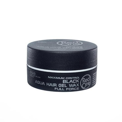 Red One Aqua Hair Gel Wax - Black 150ml