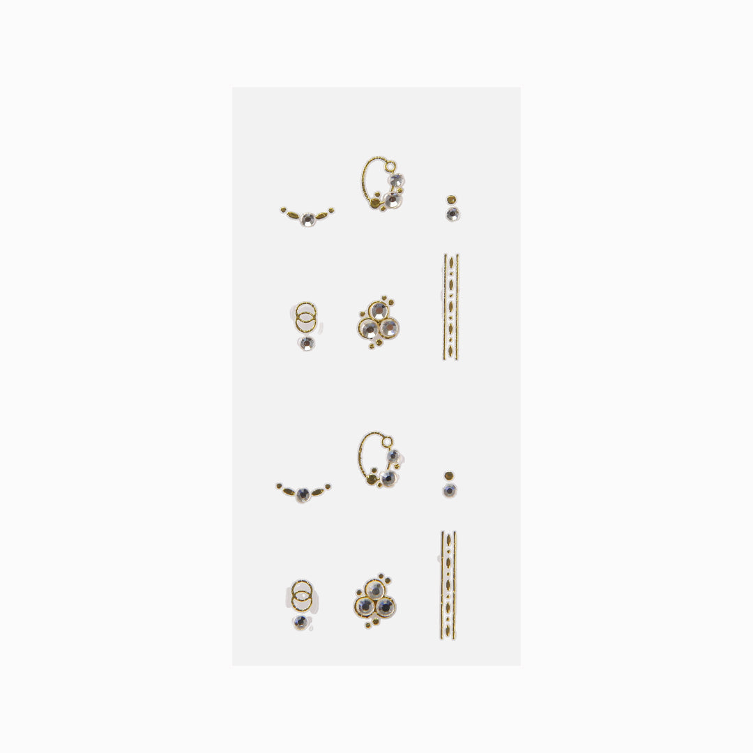 Nicka K Gemstone Nail Stickers - NSGM08