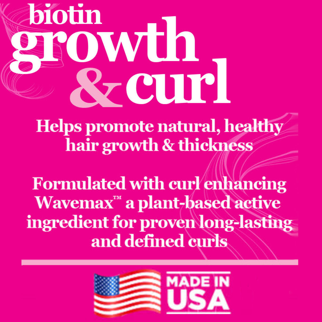 Difeel Biotin Growth & Curl Premium Hair Oil 8oz