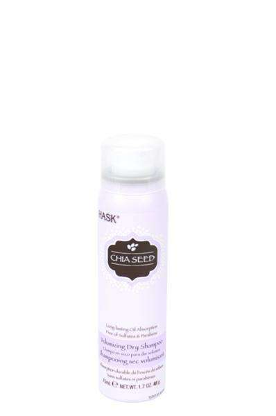 Hask Chia Seed Volumizing Dry Shampoo Travel Size - Beautiful Black Hair