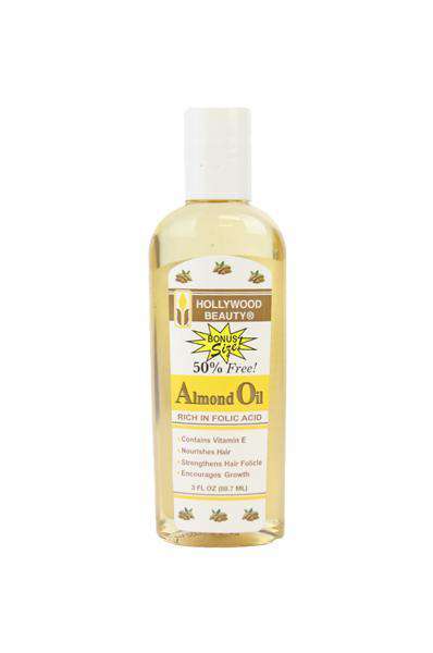 Hollywood Beauty Almond Oil - 3oz - Beautiful Black Hair