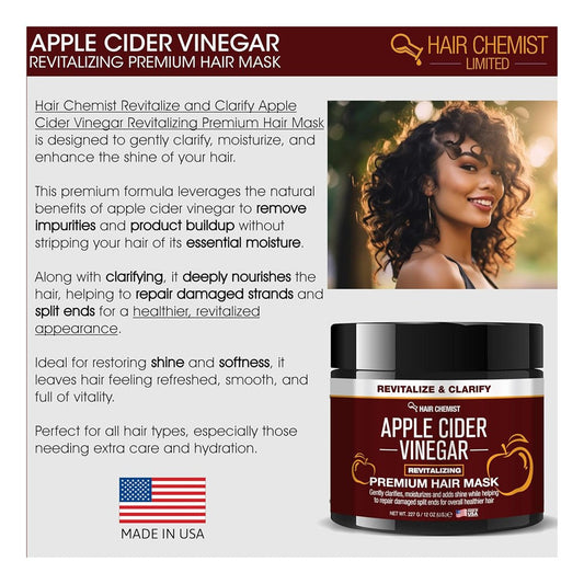 Hair Chemist Apple Cider Vinegar Revitalizing Premium Hair Mask
