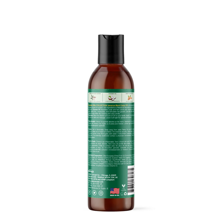 Hawaiian Silky Jamaican Black Castor Oil - Coconut Oil