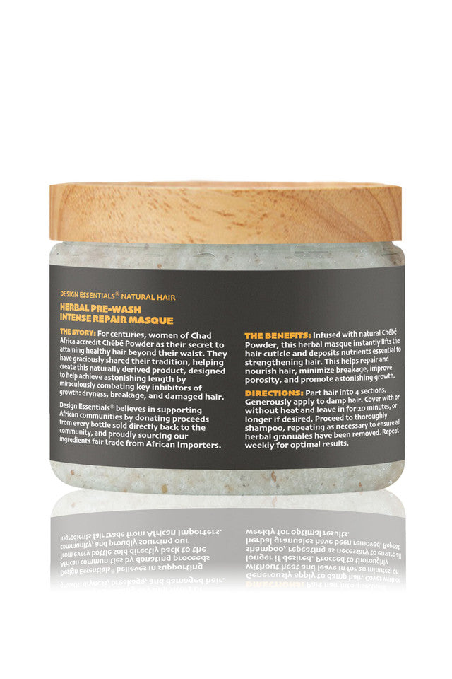 Design Essentials African Chebe Herbal Pre-Wash Intense Repair Masque