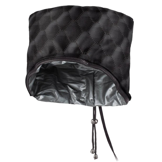 Hot & Hotter 3-In-1 Washable Conditioning Heat Cap Black #5757