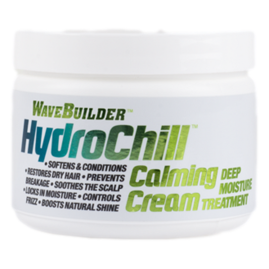 WaveBuilder Hydrochill Calming Cream Deep Moisture Treatment - Beautiful Black Hair