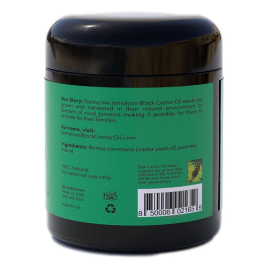 Sunny Isle Jamaican Black Castor Oil Pure Butter - Tea Tree