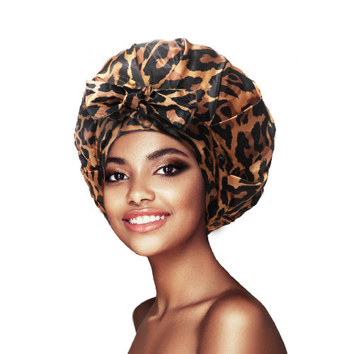 Touch Down Bonnet L - XL - Leopard