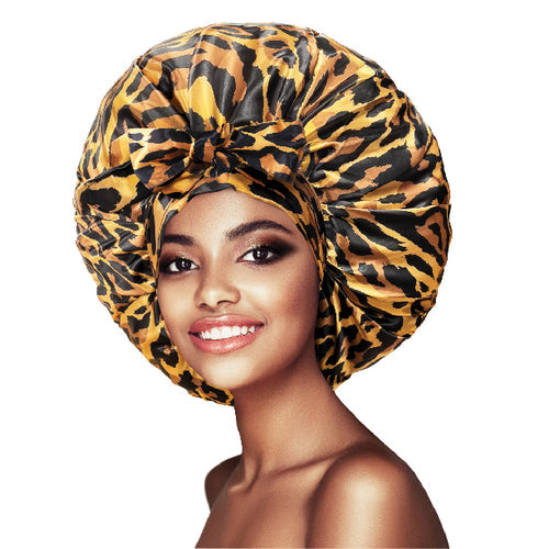 Touch Down Bonnet Super Jumbo - Leopard