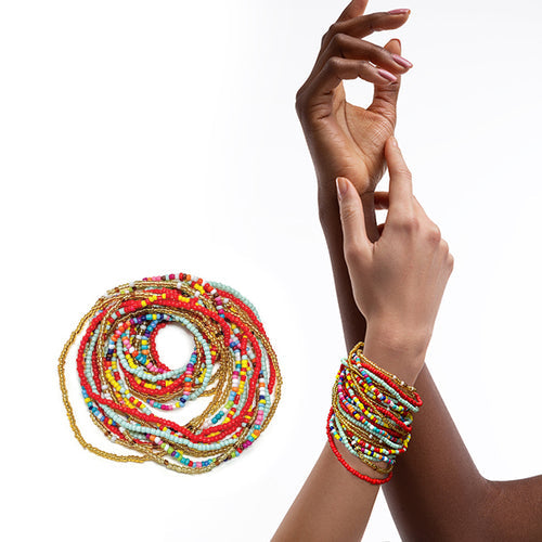 Touch Down Waist Beads - Bohemian