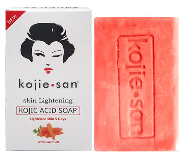 Kojie San Skin Lightening Kojic Acid Soap w/ Carrot Oil