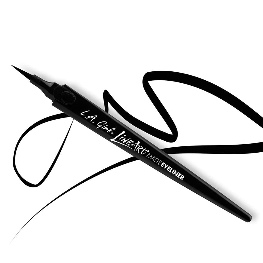 L.A Girl Line Art Matte Eyeliner #GLE712 Intense Black - Dollar Deals