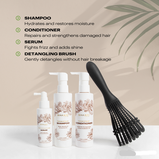 Makari Hydrate & Repair Haircare Set