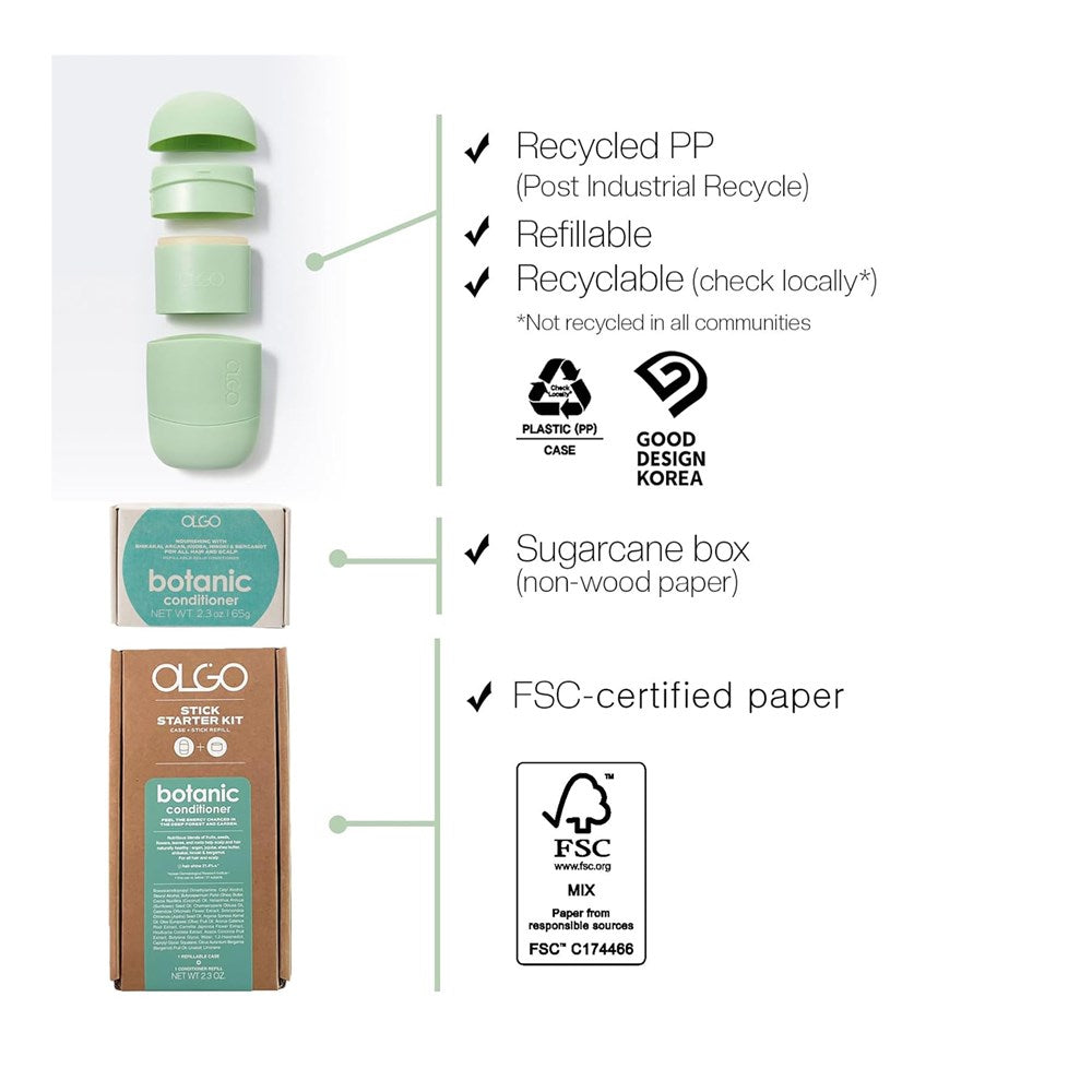 Olgo Conditioner Stick Starter Kit - Botanic