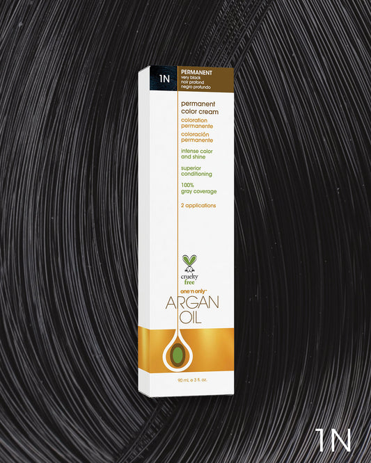 One 'n Only Argan Oil Permanent Hair Color - 1N Very Black