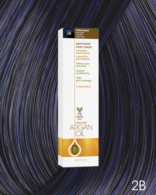 One 'n Only Argan Oil Permanent Hair Color - 2B Blue Black