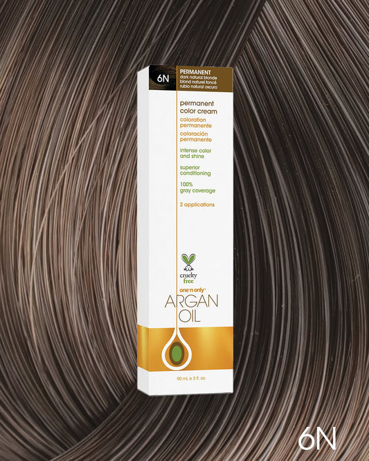 One 'n Only Argan Oil Permanent Hair Color - 6N Dark Natural Blonde