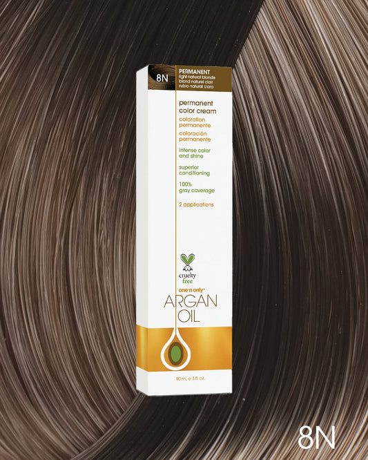 One 'n Only Argan Oil Permanent Hair Color - 8N Light Natural Blonde