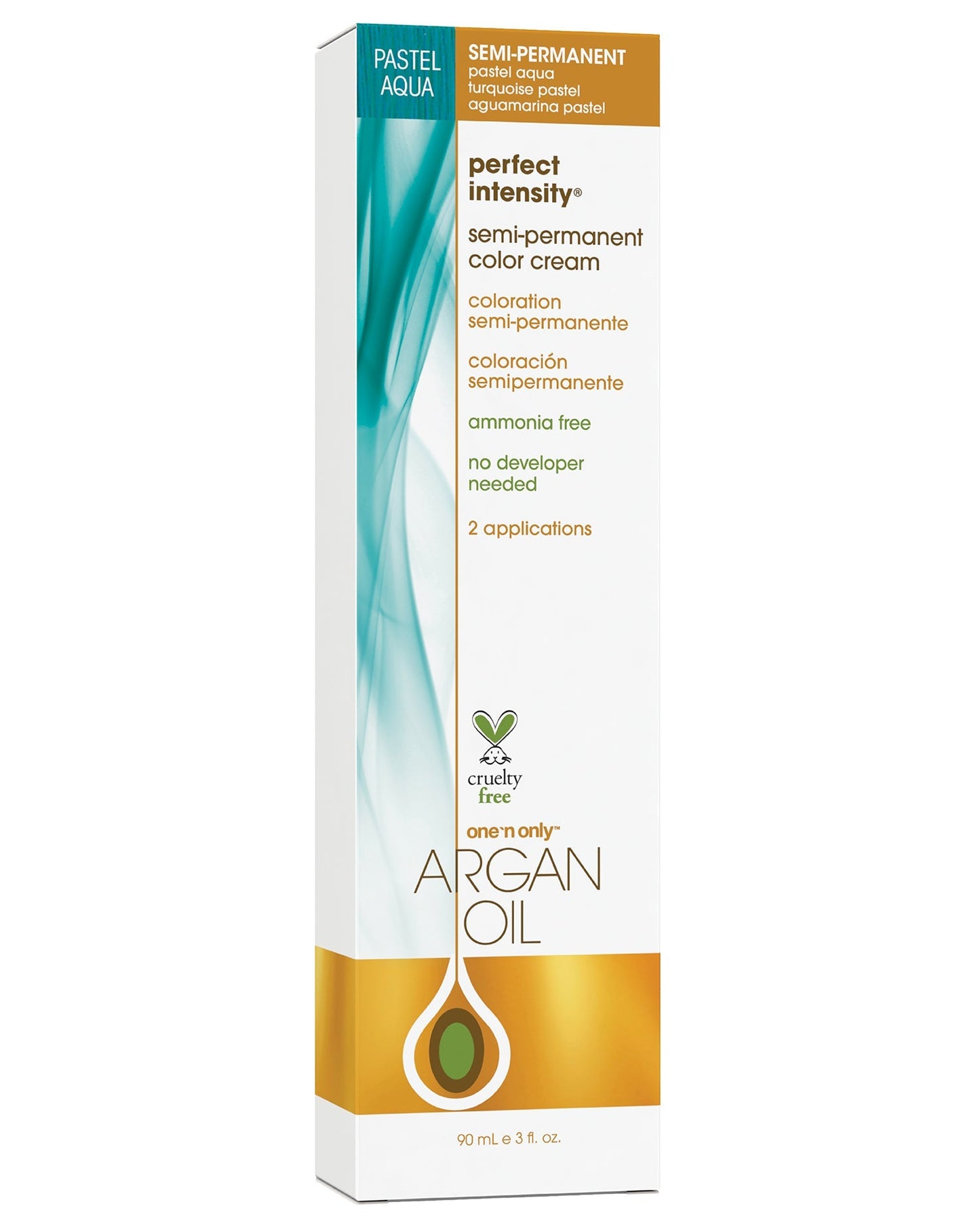 One 'n Only Perfect Intensity Semi-Permanent Color Cream - Pastel Aqua