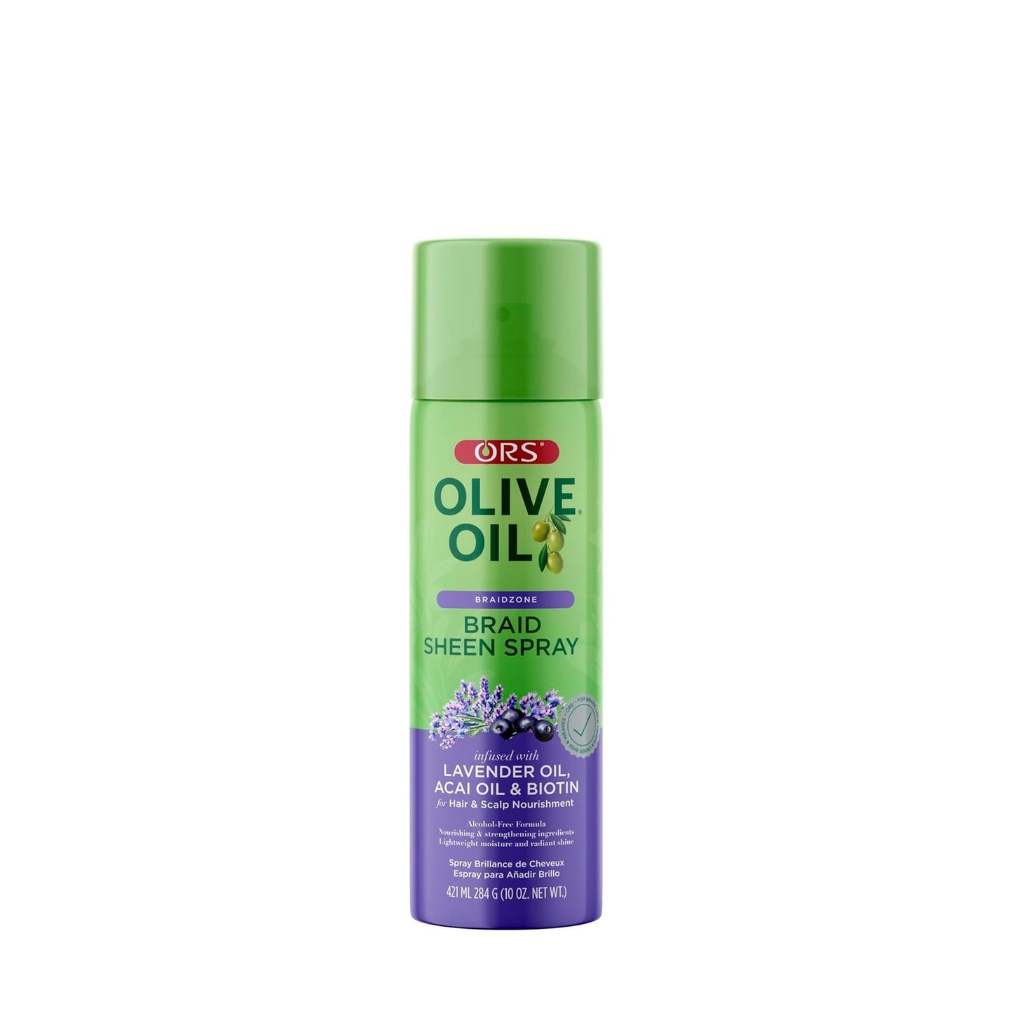 ORS Olive Oil BraidZone Braid Sheen Spray w/ Lavender Oil