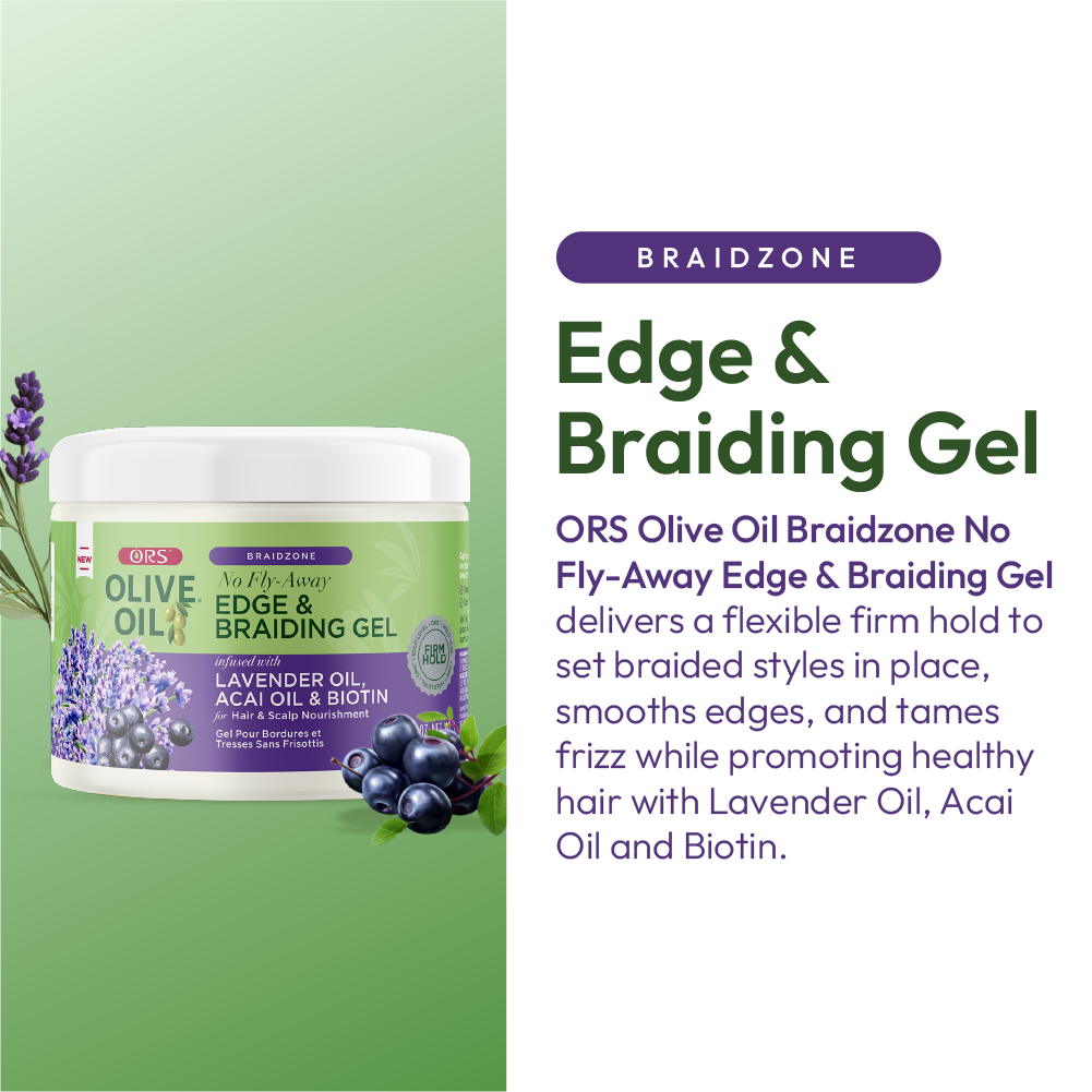 ORS Olive Oil Braidzone Edge & Braiding Gel