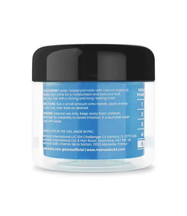 Kaniz WonderEdge Strong Hold Water Based Pomade - Blueberry