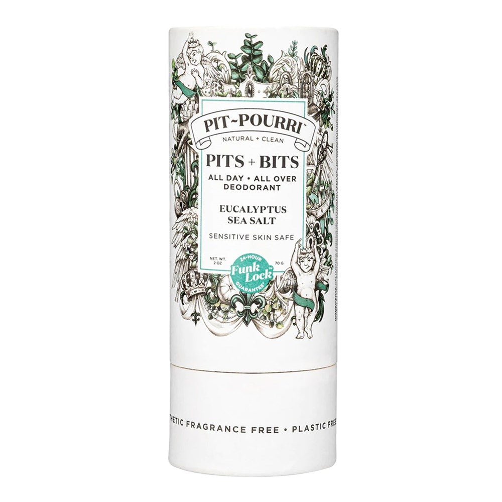 Pit-Pourri Pits + Bits Natural Full Body Deodorant - Eucalyptus Sea Salt