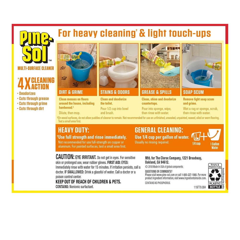 Pine-Sol Multi-Purpose Cleanser - Lemon