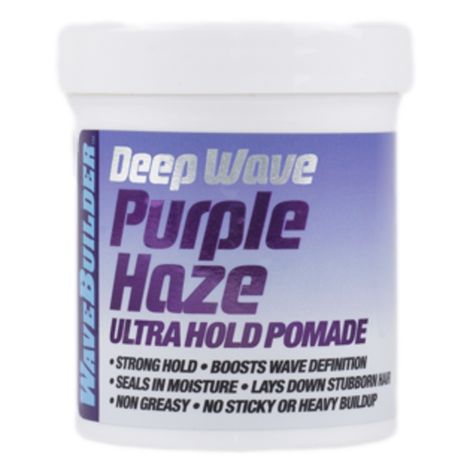 WaveBuilder Deep Wave Purple Haze Ultra Hold Pomade - Beautiful Black Hair