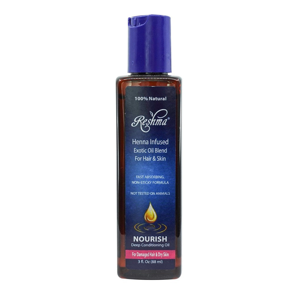 Reshma NOURISH Henna Infused Oil For Dry Hair & Skin