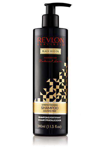 Revlon Realistic Black Seed Oil Strengthening Shampoo - Beautiful Black Hair