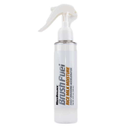 WaveBuilder Brush Fuel Rice Milk Moisture Daily Brushing Accelerator - Beautiful Black Hair