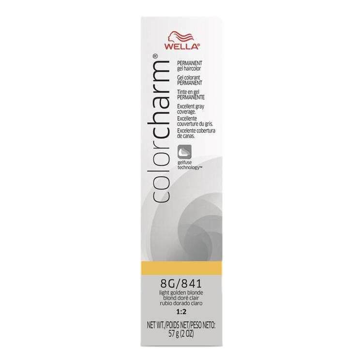 Wella Color Charm Gel Permanent Hair Color - 8G/841 Light Golden Blonde